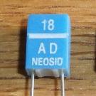 Drossel 18 uH radial Neosid